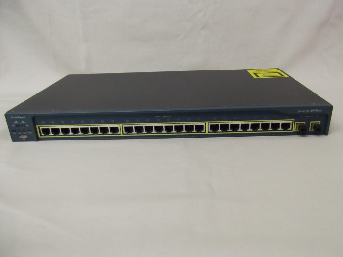 WS-C2950C-24 Cisco Catalyst 2950 24 10/100 Ports + 2 100BASE-FX Uplink Ports