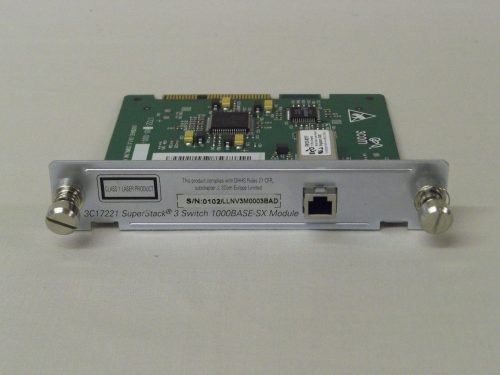 3C17221 (JE039A) 3Com Switch 4400 1000BASE-SX Module 