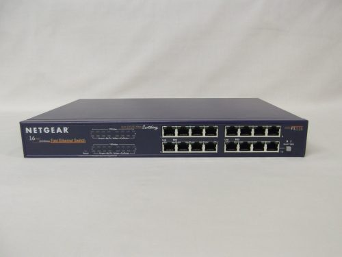 Netgear FS516 16-port 10/100 Fast Ethernet switch 