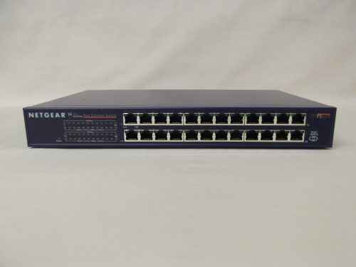 Netgear FS524 24-port 10/100 Fast Ethernet Switch 