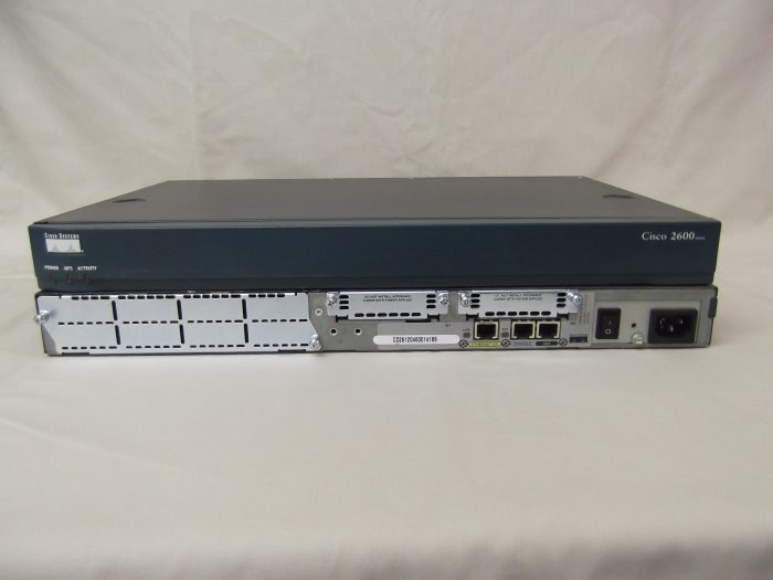 Cisco 2610XM Single Ethernet Router with 2 WIC slots and 1 NM slot 