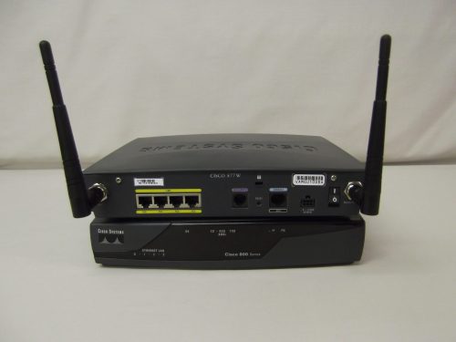 Cisco 877W Cisco 877 54Mbps Wireless Integrated Services ADSL  Router