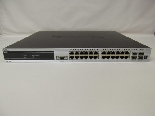 DGS-3427 D-Link 24 Port Gigabit Switch + 4 SFP Ports + 3  X 10G Module Slots