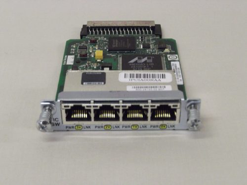 HWIC-4ESW Cisco 4 Port High Speed Wan Interface Card 