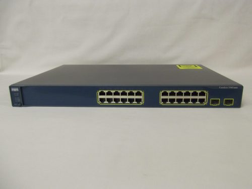 WS-C3560-24TS-E Cisco Catalyst 3560 24 Ports 10/100 Switch + 2 SFP 