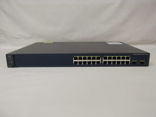 WS-C3560V2-24TS-E Cisco Catalyst 3560V2 24 10/100  + 2 SFP